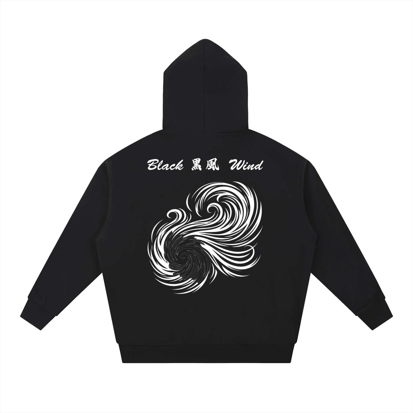 Kurokaze Heavyweight Hoodie - Black